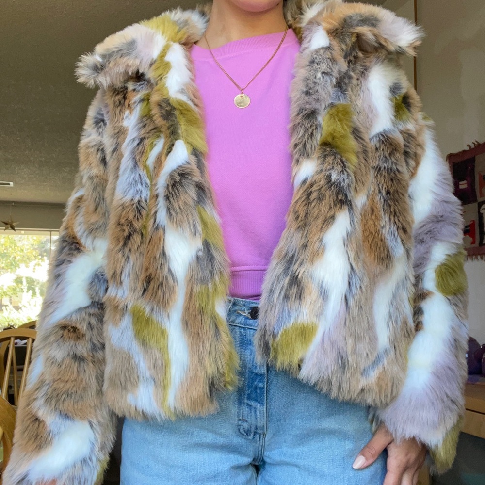 Wild Fable Faux Fur Jacket Coat